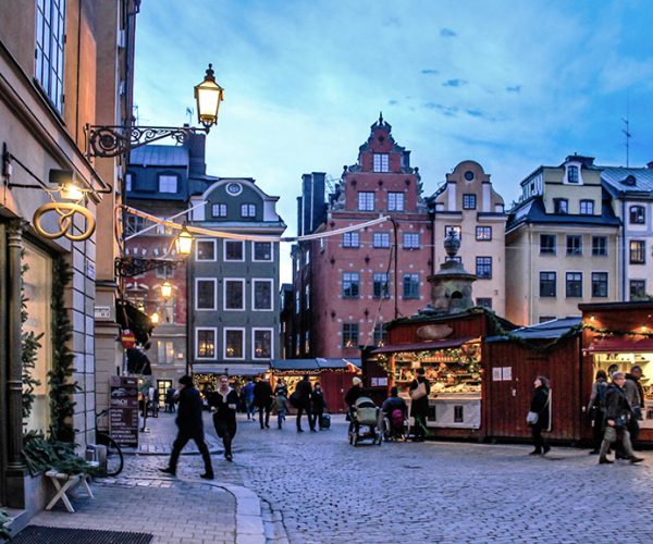 Gamla Stan until 1980 was officially Staden mellan broarna ("The Town between the Bridges"), is the old town of Stockholm, Sweden. The town dates back to the 13th century, and consists of medieval alleyways, cobbled streets, and archaic architecture. North German architecture has had a strong influence in the Old Town's construction.

Stortorget is the name of the scenic large square in the centre of Gamla Stan, which is surrounded by old merchants' houses including the Stockholm Stock Exchange Building.